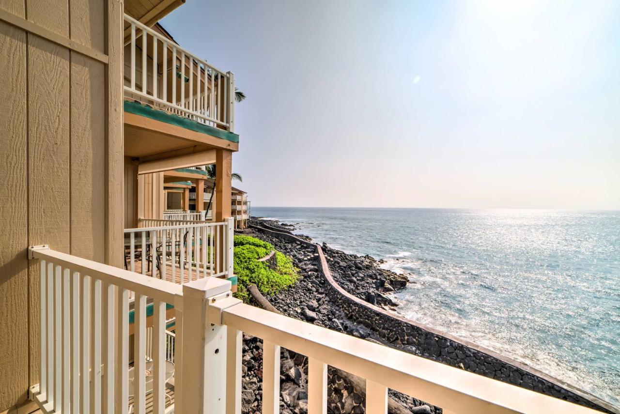 Oceanfront Kailua-Kona Townhome With Pool And Views! Zewnętrze zdjęcie