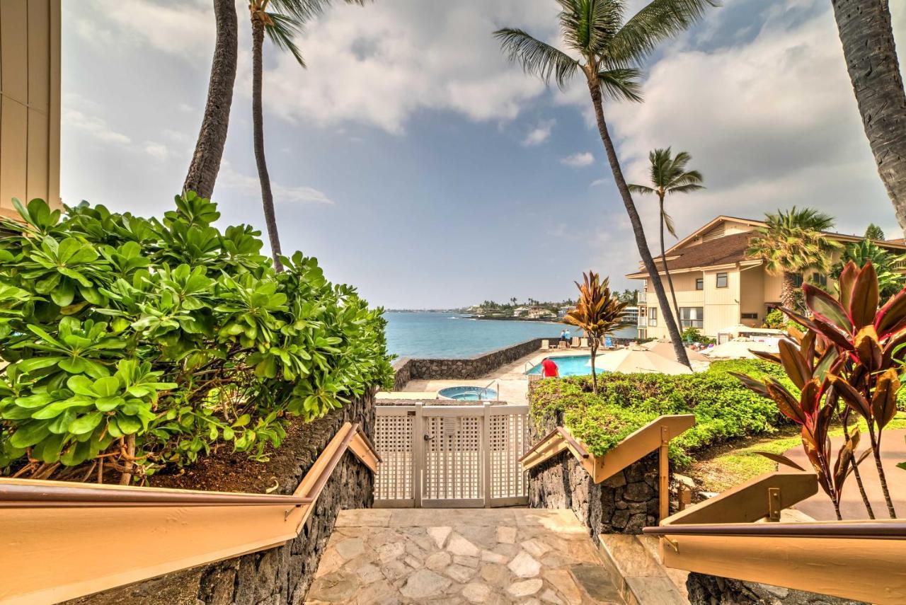 Oceanfront Kailua-Kona Townhome With Pool And Views! Zewnętrze zdjęcie