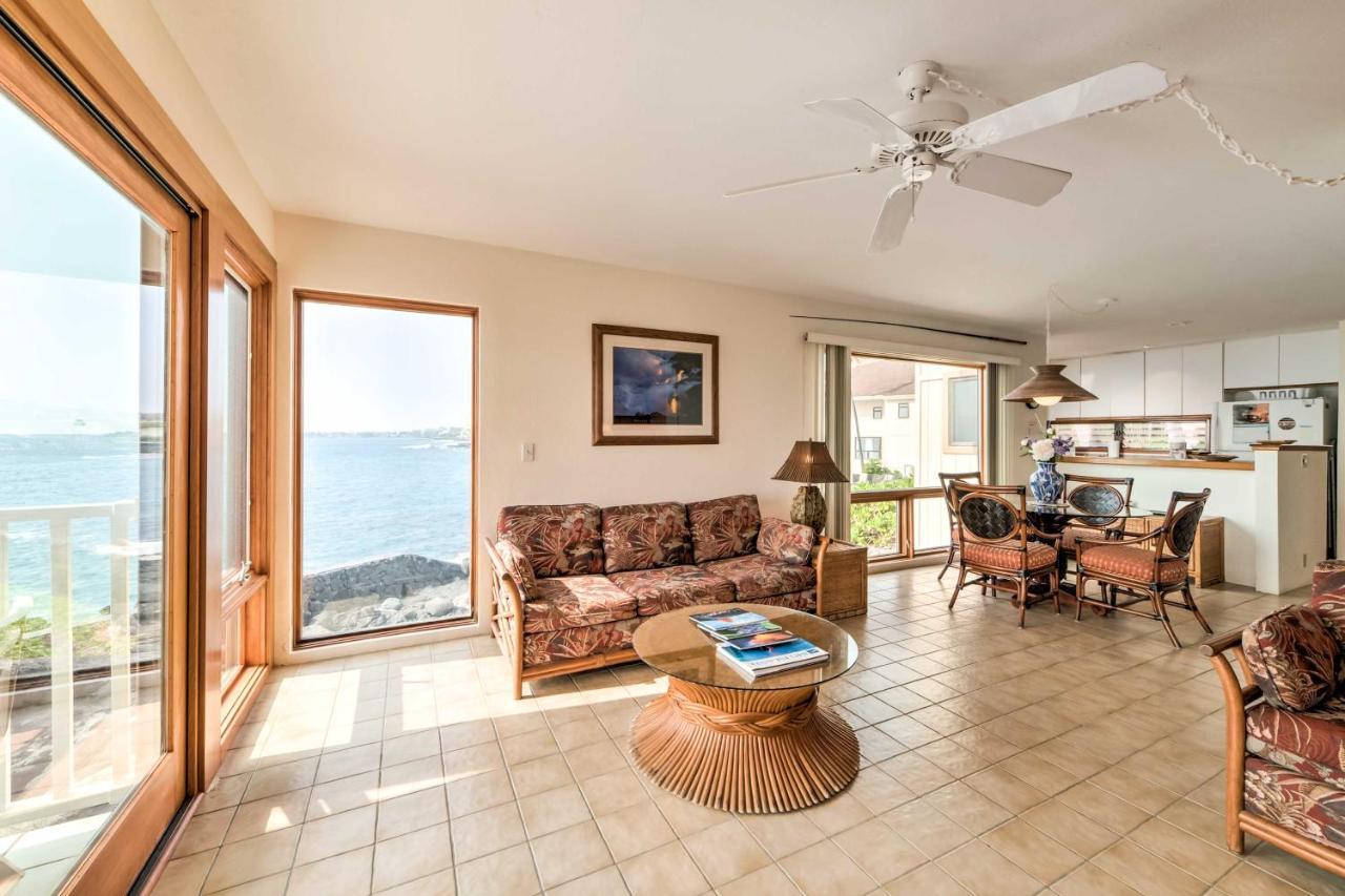 Oceanfront Kailua-Kona Townhome With Pool And Views! Zewnętrze zdjęcie