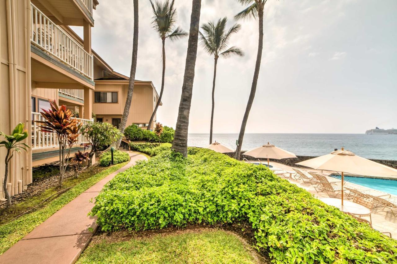Oceanfront Kailua-Kona Townhome With Pool And Views! Zewnętrze zdjęcie