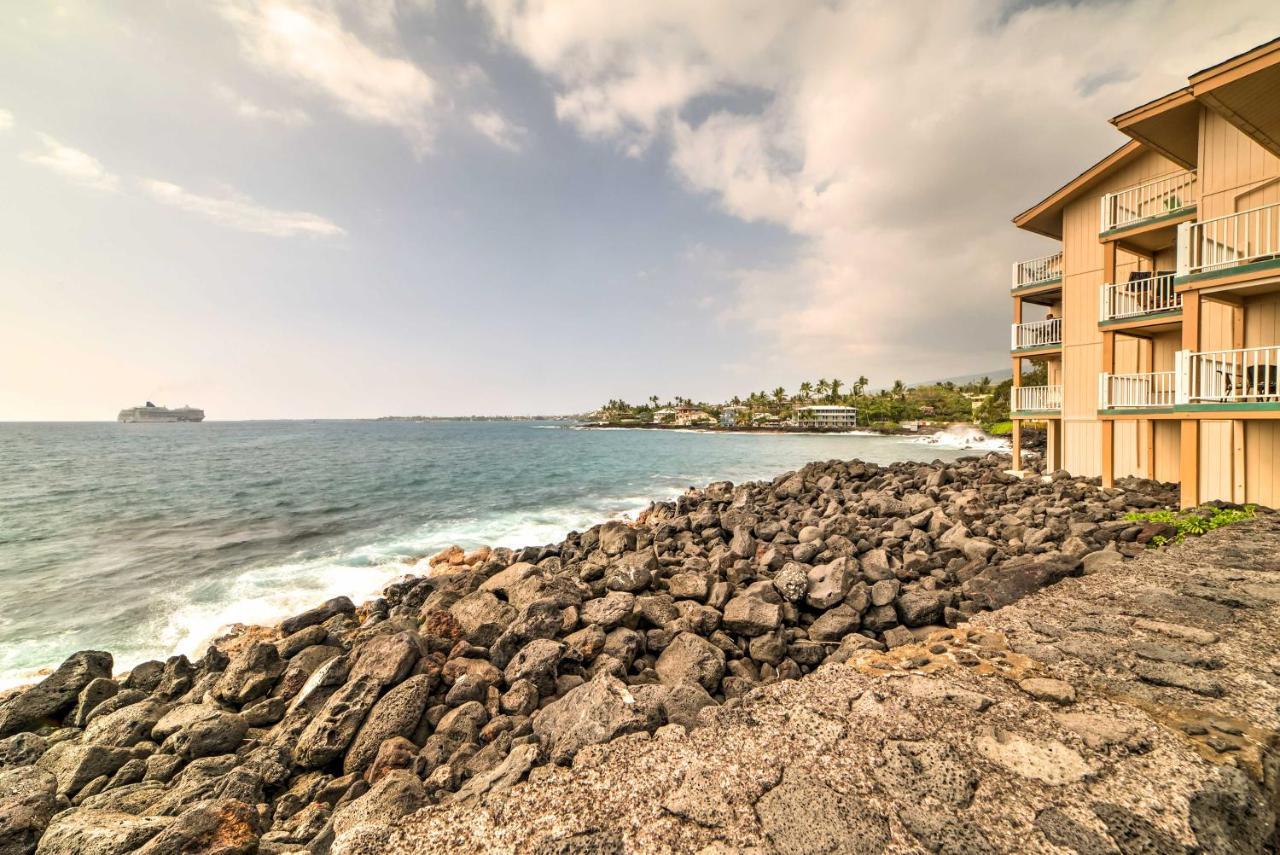 Oceanfront Kailua-Kona Townhome With Pool And Views! Zewnętrze zdjęcie