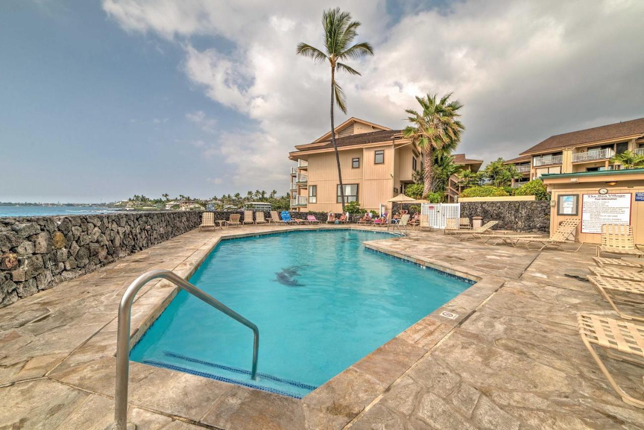 Oceanfront Kailua-Kona Townhome With Pool And Views! Zewnętrze zdjęcie