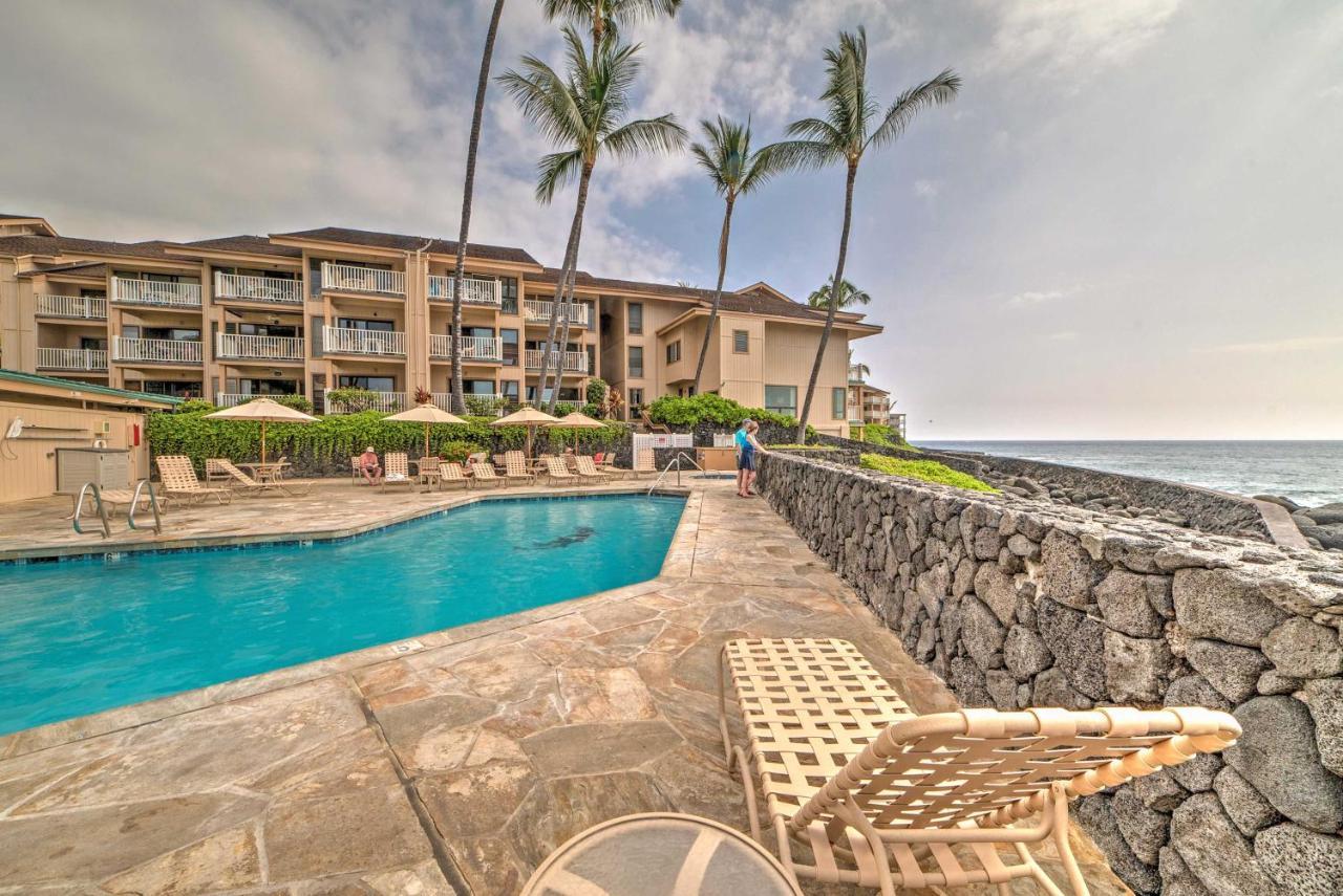 Oceanfront Kailua-Kona Townhome With Pool And Views! Zewnętrze zdjęcie